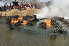 无锡三国城-三国影视城之火烧赤壁