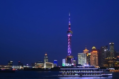 上海东方明珠-东方明珠夜景