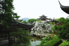 苏州木渎古镇-木渎古松园